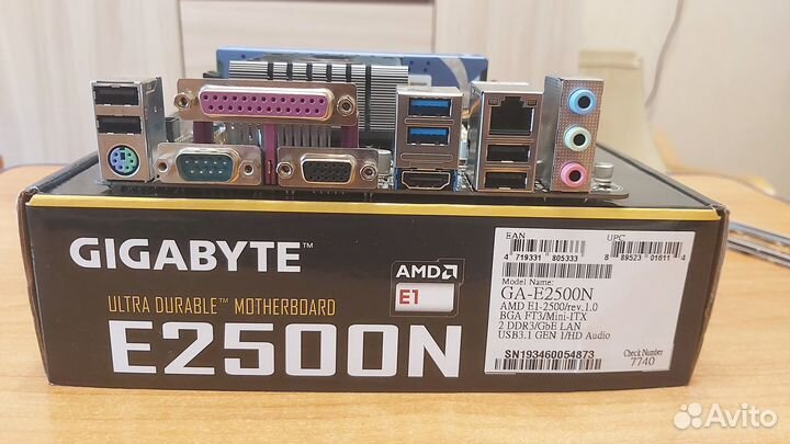 Материнская плата Gigabyte GA-E2500N