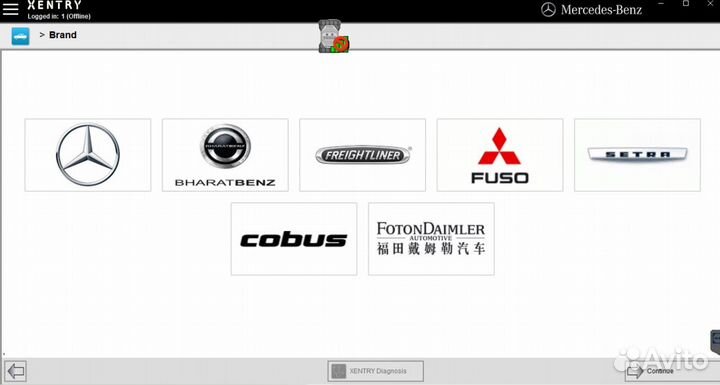 Xentry OpenShell xdos Mercedes-Benz 09.2023