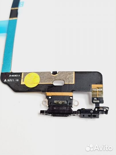 Шлейф зарядки для iPhone XS снятый оригинал