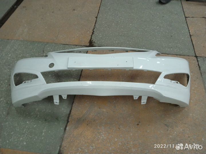 Бампер передний хендай солярис