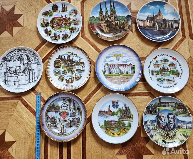 Декоративные тарелки из Германии на стену оптом