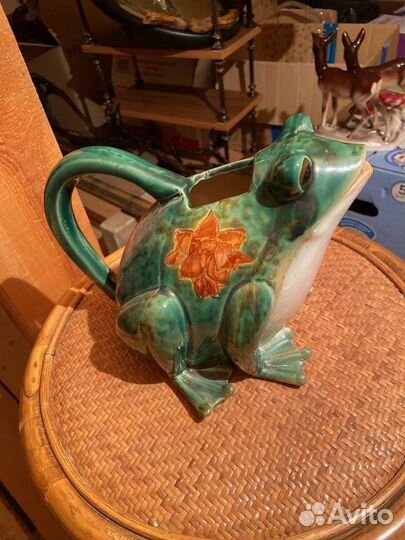 Лягушки фиругки, лейка, копилка