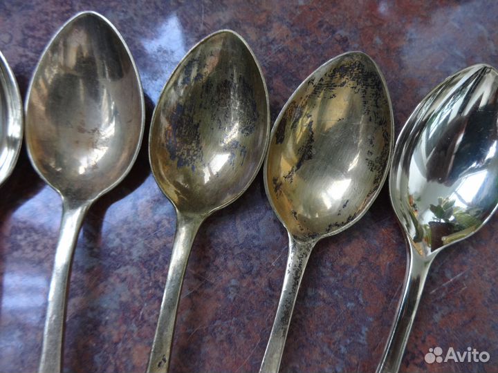 Серебряные чайные ложки СССР