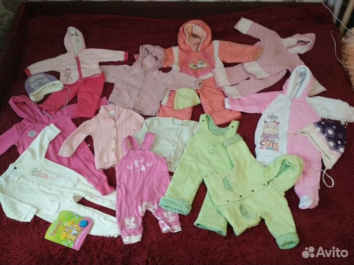 Вещи и обувь пакетом 74-80