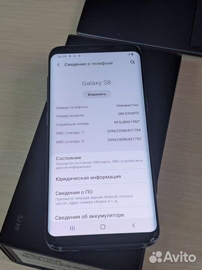 Samsung Galaxy S8 Exynos 64gb Blue #6