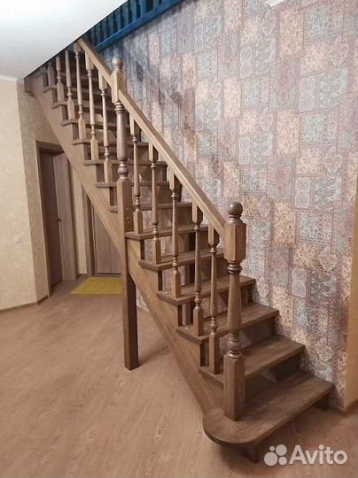 Металлокаркас лестницы