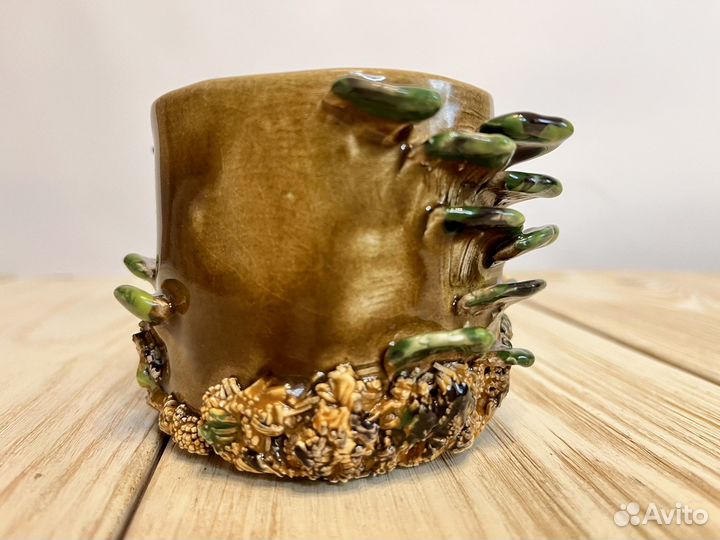 Керамическая кружка/кашпо/горшок