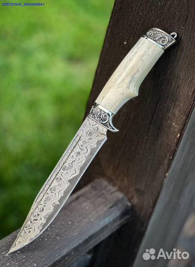 Нож Дамаск рог лося (Арт.85347)