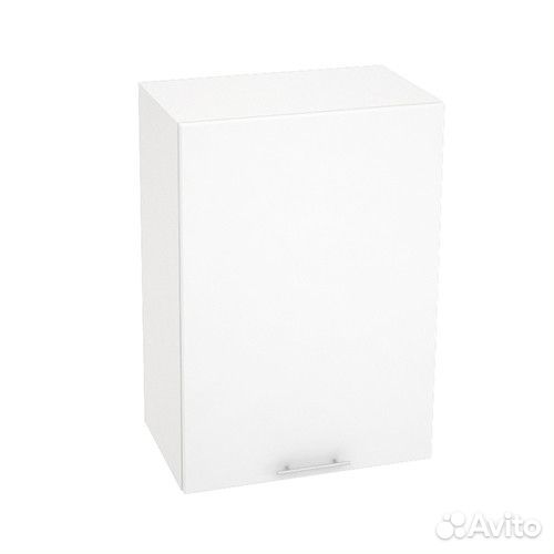 Шкаф навесной с фасадом Белый глянец 500 мм 1 дв