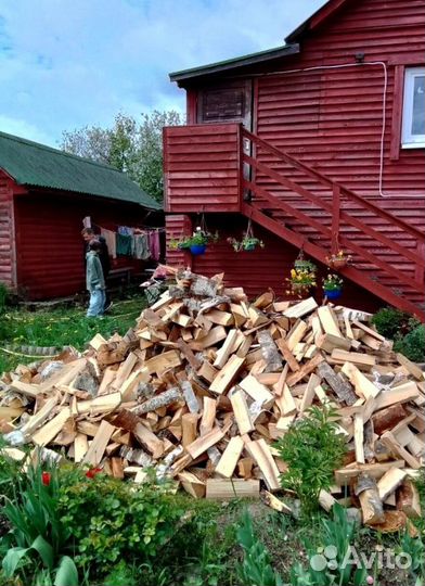 Дрова колотые