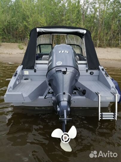 Volzhnka Bowrider 53 Yamaha F115btel + прицеп