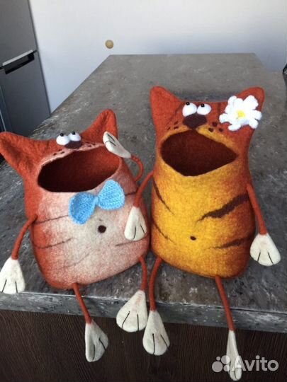 Валяная шкатулочка 