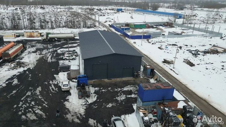Быстровозводимый ангар из сендвич панелей