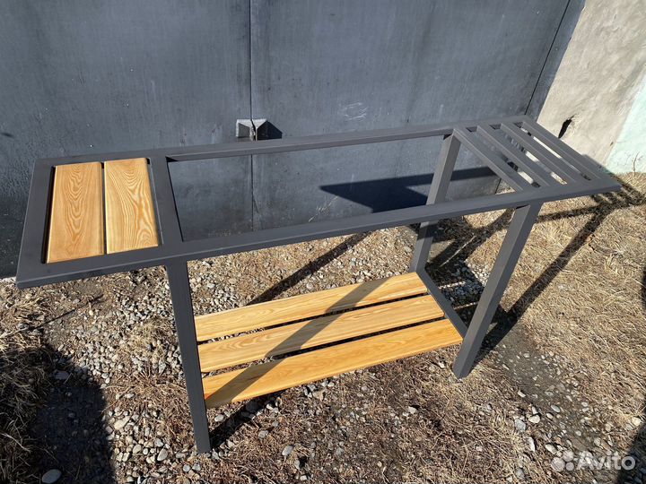 Мангал в стиле лофт