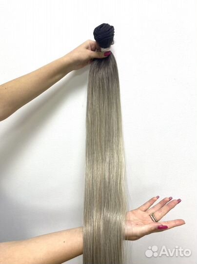 Волосы на трессах био