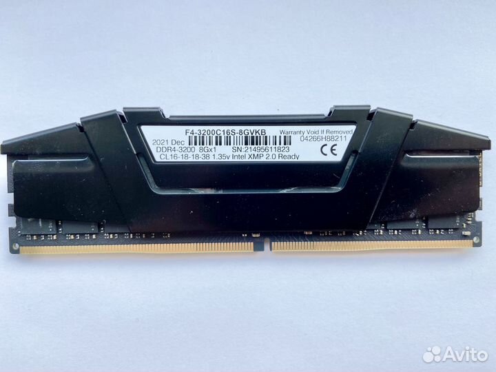 Оперативная память ddr4 8gb 3200