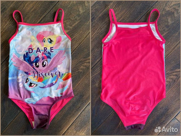 Слитные купальники 6 шт