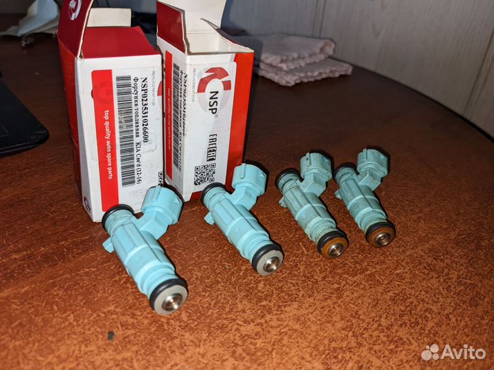 Форсунки топливные для Hyundai Solaris, Kia Rio 3