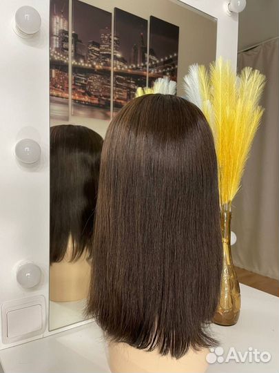 Накладка из натуральных волос