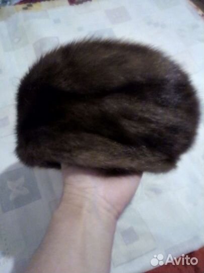 Берет норковый