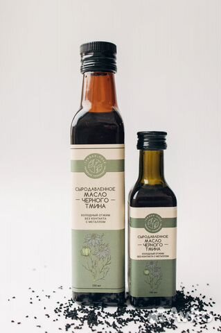Масло черного тмина сыродавленное
