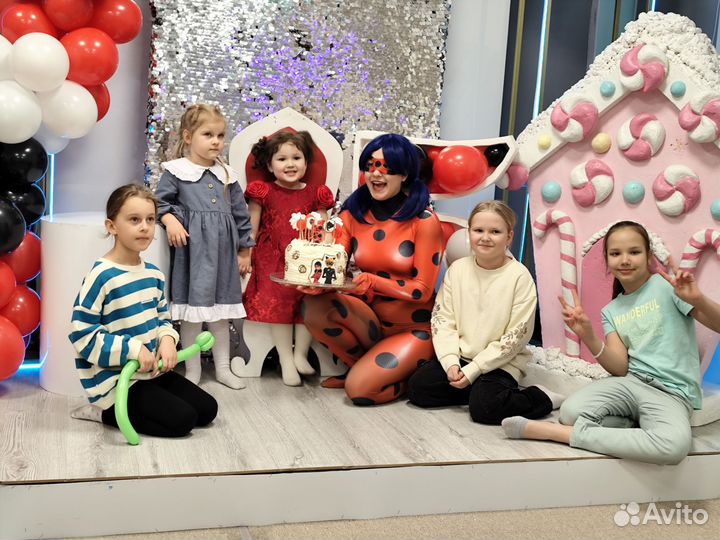 Аниматор Единорожка Леди Баг Эльза Венсдэй Карамел