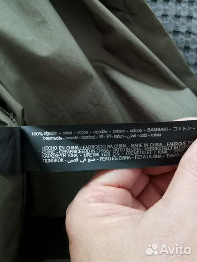 Платье рубашка zara