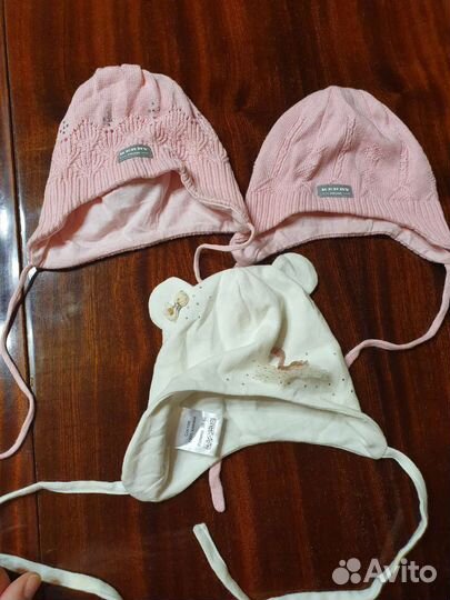 Фирменные шапки totti, reima, керри, Mothercare