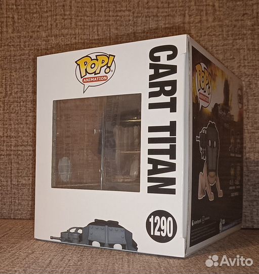 Funko Pop Attack on Titan Cart Titan #1290