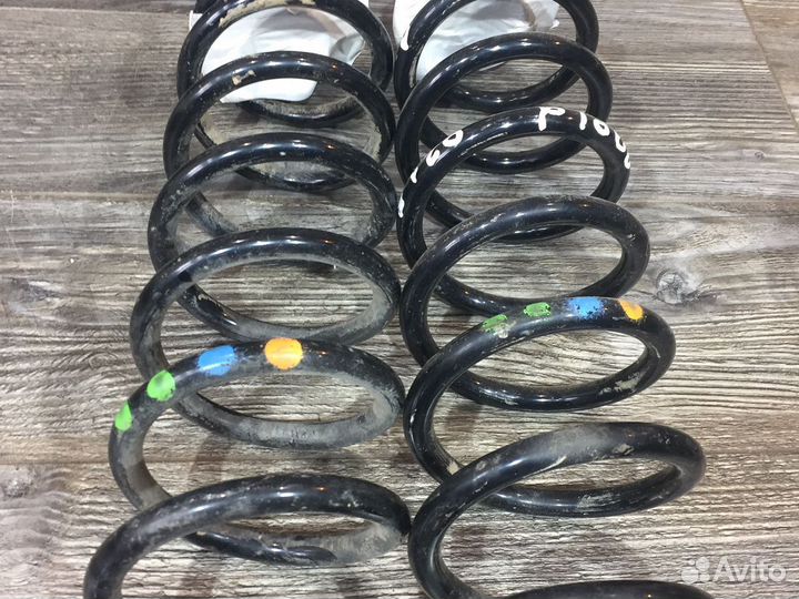 Задние пружины Skoda Rapid 1.2