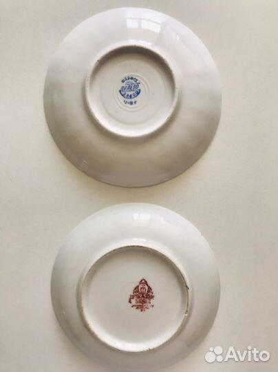 Блюдца Ранние Советы