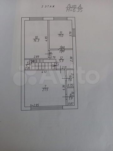 Дом 161 м² на участке 6 сот.