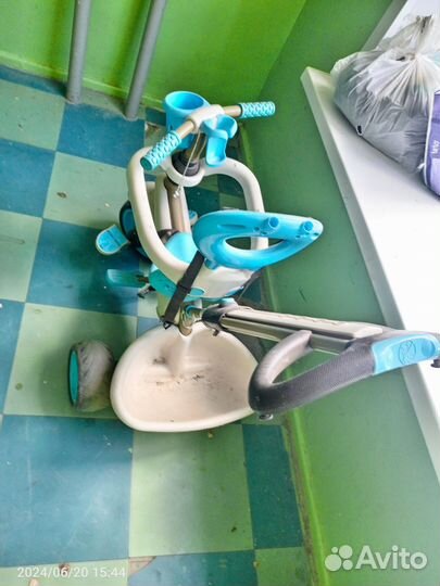 Детский трехколесный велосипед бу