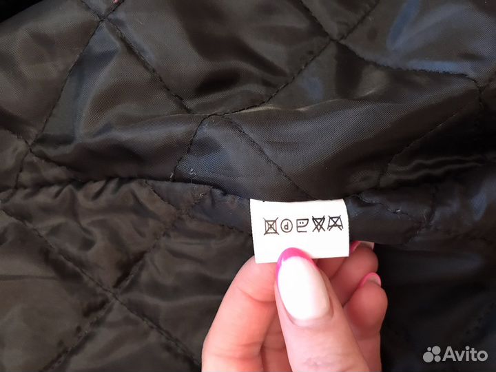 Зимнее пальто с мехом