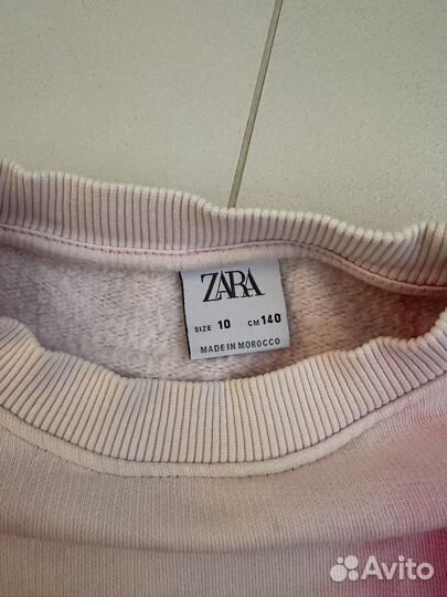 Свитшот zara для девочки 122