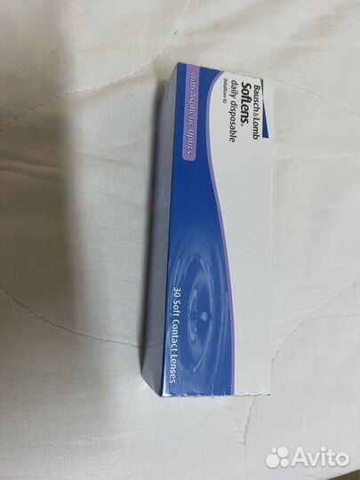 Линзы контактные однодневные 30 шт Bausch&lomb