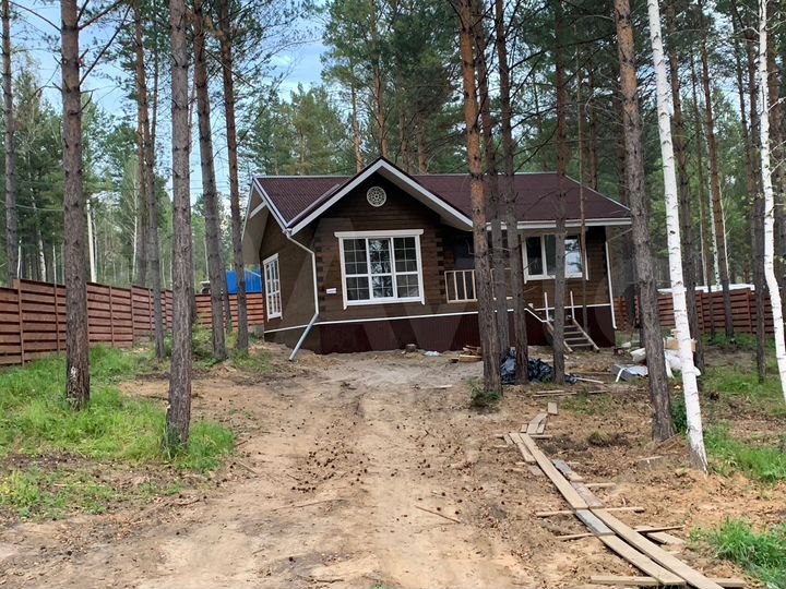 Дом 105 м² на участке 8 сот.