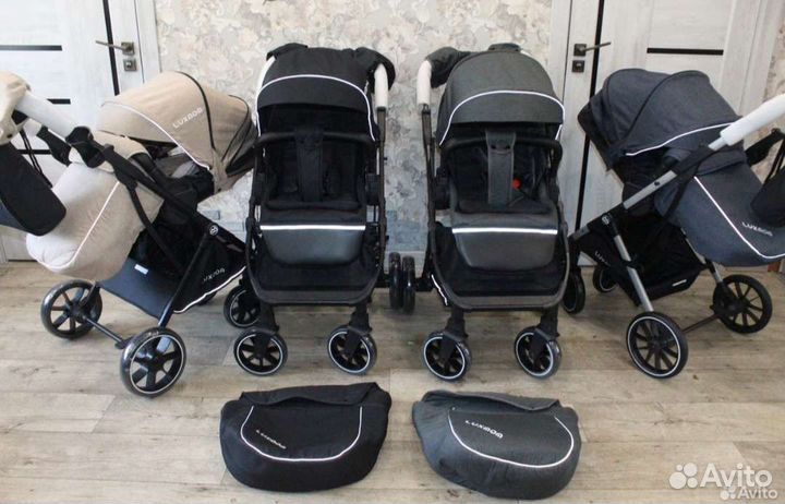 Коляски с рождения с реверсивным блоком