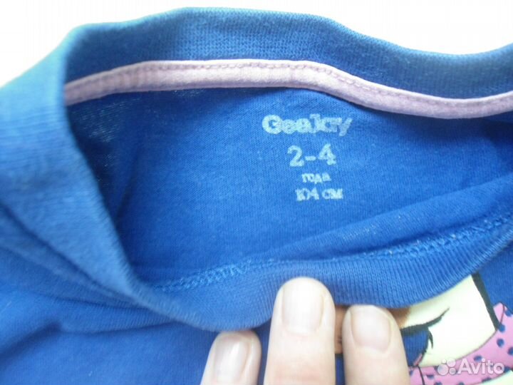 Бриджы next и футболка на 3-4г