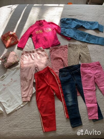 Пакет одежды для девочки 104 110