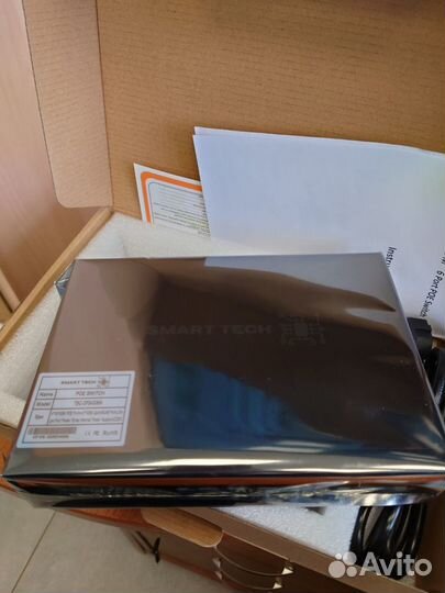 Коммутатор Poe Switch на 6 портов smart tech