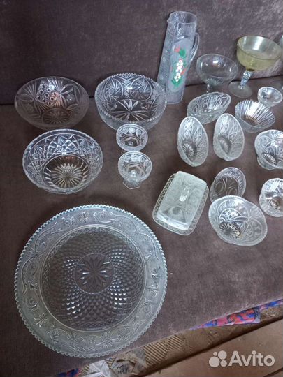 Посуда хрустальная СССР
