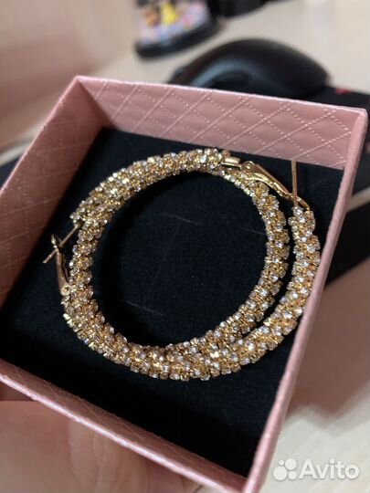 Серьги бижутерия