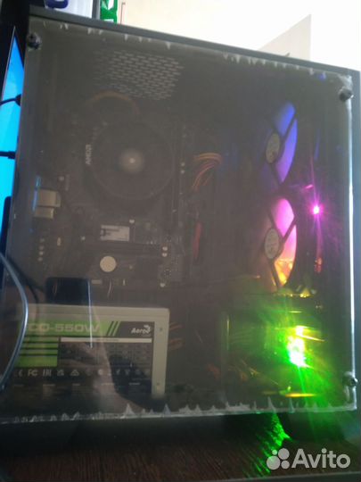 Системный блок пк AMD R5 5600G A520m 16gb 1tb ssd