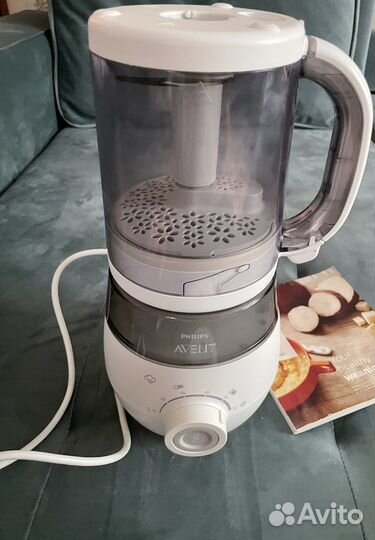 Пароварка блендер philips avent 4 в 1