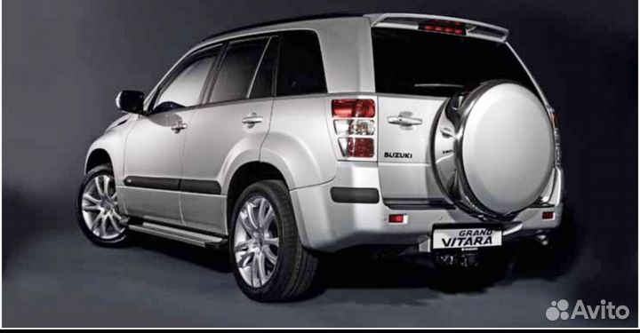 Комплект накладок на бамперы suzuki grand vitara