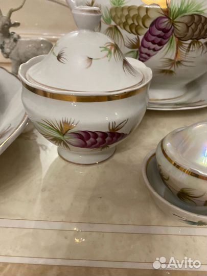 Столовый сервиз СССР очень редкий Коростень