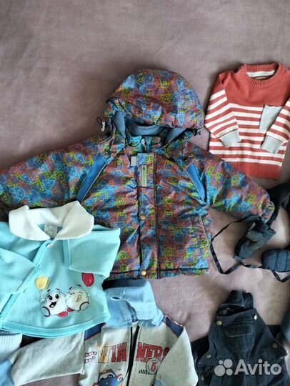 Вещи пакетом на мальчика от 3м до 1 г