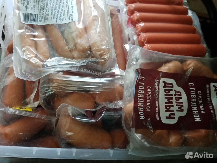 Мясо / колбасы для животных