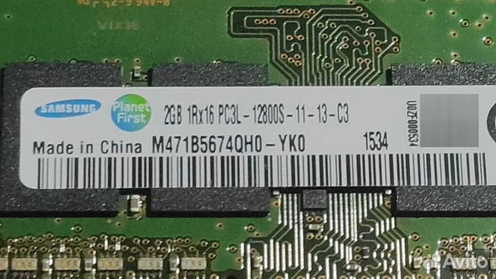 Оперативная память sodimm Samsung и Kingston